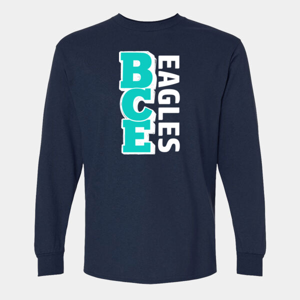 BCE Eagles Vertical Long Sleeve Tee Thumbnail