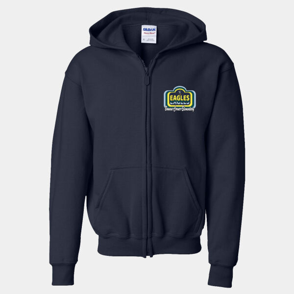 Retro Eagles Zip Hoodie Thumbnail
