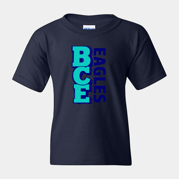 Youth BCE Eagles Vertical Short Sleeve Tee Thumbnail