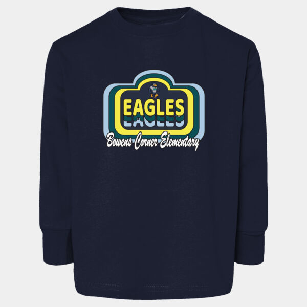 Youth Retro Eagle Long Sleeve Tee Thumbnail