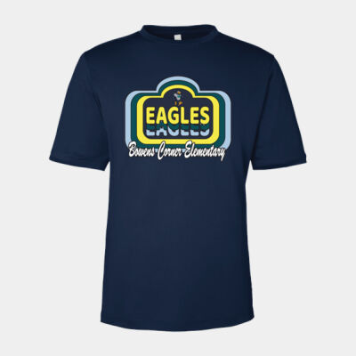 Adult Retro Eagles Performance Tee Thumbnail