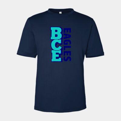 Adult BCE Eagles Vertical Performance Tee Thumbnail
