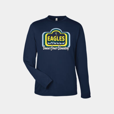 Adult Retro Eagles Long Sleeve Performance Tee Thumbnail