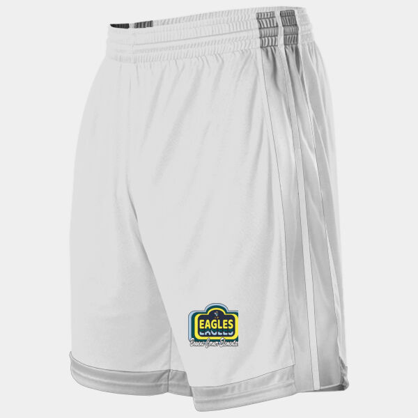 Youth Retro Eagles Basketball Shorts Thumbnail