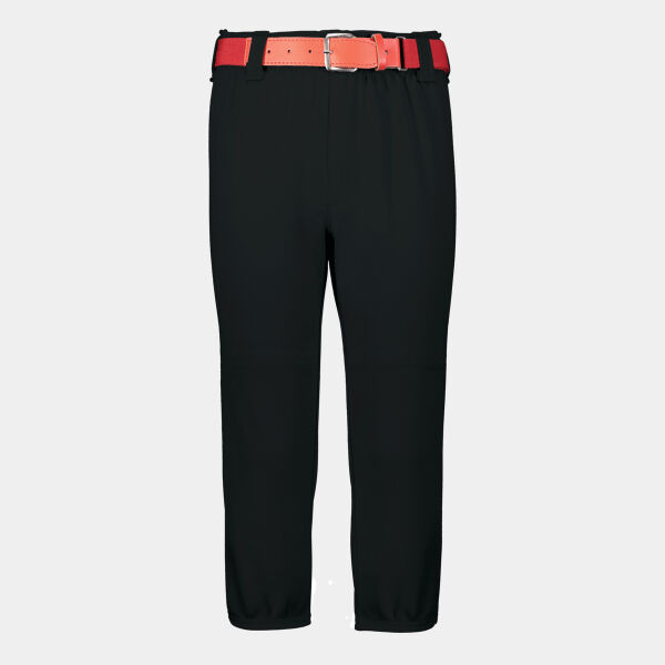 Black Baseball Pant with loop Thumbnail
